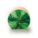 Totem Decorativo 'Vórtice Verde'