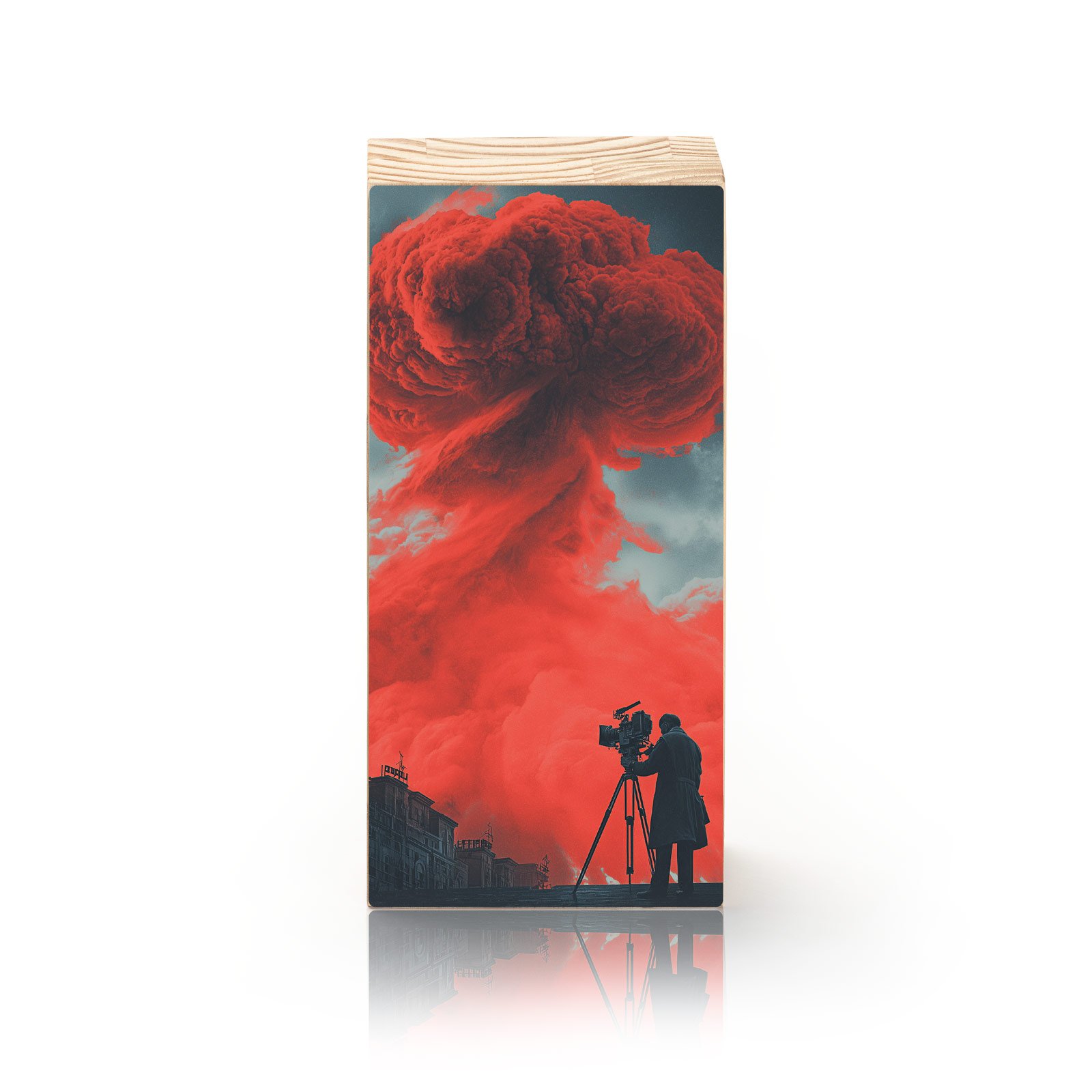 cea9cf6c27f4b3fb5be0dfea3e9d3541-cea9cf6c27f4b3fb5be0dfea3e9d3541-1.jpg Totem Decorativo "Cenário em Chamas" - Imagem 1