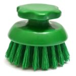 Escova de Mao Redonda Italimpia C. Medias 4080G Verde