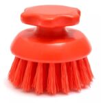 Escova de Mao Redonda Italimpia C. Medias 4080O Laranja