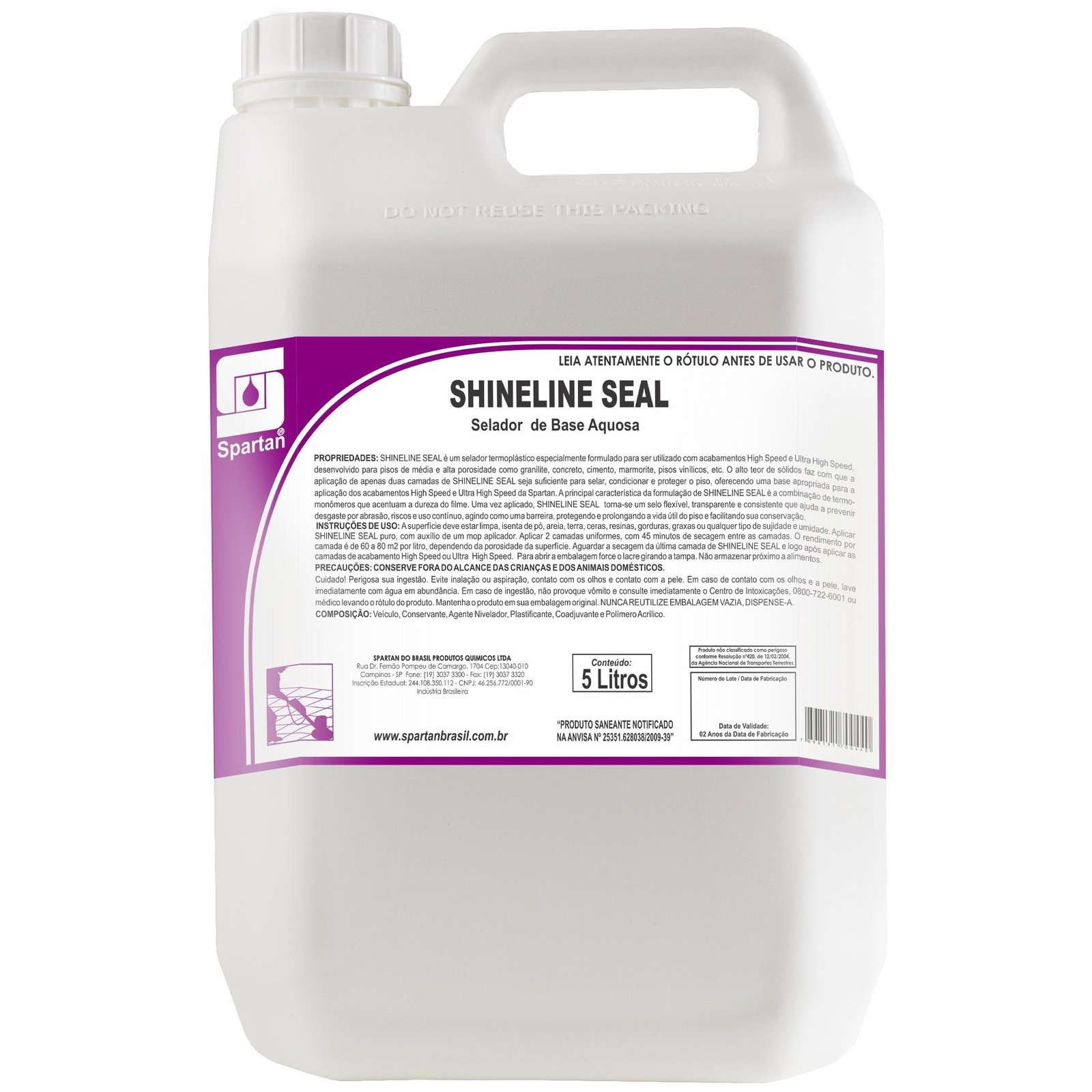 bad009dd26814b587ad4da8ea8fc694a.jpg Selador 5L Shineline Seal Spartan - Imagem 1